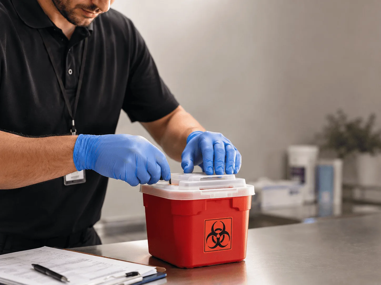 Why choose Sharps Waste Disposal in Gage, OK